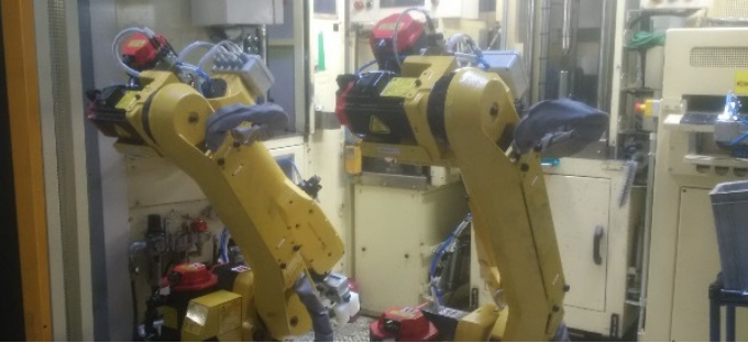 Robotizace pracoviště swaging